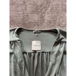 Free People INTIMATELY ‎ BODYSUIT WOMENS GRAY V NECK LONGSLEEVE Sz S NWT Photo 3