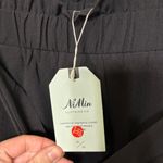 Nimin Clothing Co Solid Black Contemporary Paper Bag Wide Leg Pants Size 20 NEW Photo 4