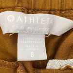 Athleta Cabo Linen Jogger High Rise Ankle Length Toasted Ochre Size 8 *Altered Photo 8