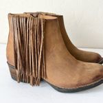 Circle G  side fringe western ankle boots 6 Photo 3