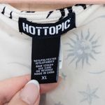 Hot Topic  Womens Dress Size XL White Black Celestial Y2K Witchy Milkmaid Photo 3