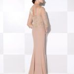 Cameron Blake Mother of the Bride Evening Formal Dress 115614 Platinum Sold Out Size 6 Photo 3