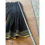 Georgette Gota Patti Flared Palazzo Pants Indian Women Bollywood Ladies Wedding Black Size undefined Photo 3