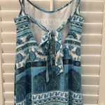 Show Me Your Mumu Blue and White Mini Dress Photo 6