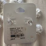 Claire's Silver Hoop Earrings Photo 2