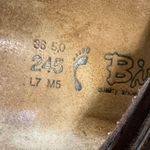 Birkenstock Birki Madura Brown Patent Sandals Size 38/7.5 Photo 6