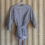 Covington  Woman Black/White Lined Jacket Coat Top Size 16/18W Cotton Plus Photo 3