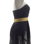 Anthropologie  Floreat Floral Embroidered Strapless Dress Photo 13