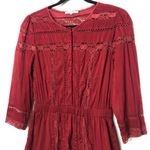 Tularosa Payton Dress Burnt Sienna Lace Mini Photo 4