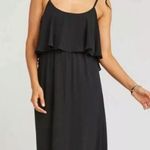 Show Me Your Mumu  Chiffon Wedding Formal Maxi Dress Black Size XXS NEW Photo 0