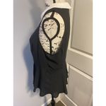 Marilyn Monroe Vintage Black & White  Halter Neck Open Back Top Sz Large Photo 3