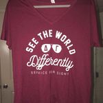 Bella Canvas Delta Gamma Service For Sight Shirt Photo 0