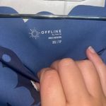 Aerie  Navy and Light Blue Floral Tee Photo 2