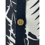 Ralph Lauren Lauren  2X Silk Cashmere Cardigan Sweater Black White Floral NWT Photo 3