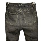 We The Free  Charcoal Black Whiskered Stretch Skinny‎ Jeans Denim Women Size 28 Photo 4