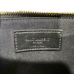 Saint Laurent Teal Leopard Print Pouch Photo 10