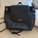 Kate Spade  Mulberry Backpack Black Pebbled Leather Photo 0
