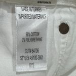 AGOLDE  KYE Mid Rise‎ Straight Crop Low Stretch White Denim Jeans Size 33 NWT Photo 7