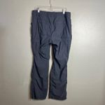 Duluth Trading Co Dry On The Fly Cargo Pant Women Size 14x31 Hiking Convertible Gray Photo 6