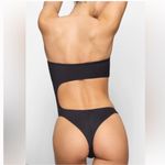 SKIMS STRAPLESS MONOKINI IN ONYX BLACK SIZE 2X NWT Photo 2