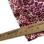 Gilligan O'Malley Women's S Satin‎ Pajama Pants Leopard Print Pink Girlie Y2K Photo 6