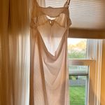 Polka Dot Maxi Dress White Size M Photo 2