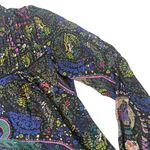 Anthropologie Dolan  Paisley Sheer Long Sleeve Shirt Top Blouse Size XS Women's Photo 4