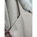 Marvin Richards NWT VTG x Saga Fox Leather Jacket w/Genuine Fox Fur Collar Sz M Photo 9