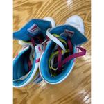 Puma First Round Athletic Shoes Women's 6.5 White Leather Lace Up High Top S13 Photo 5