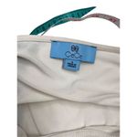 Cynthia Steffe Cece creme colored and gold specs ruffled statement sleeve blouse size small NWT Photo 6