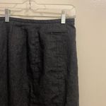 J.Crew Womens Merino Wool Midi Pencil Skirt Size 4P Dark Gray 4 Petite Waist 24” Photo 2