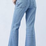 PacSun | Stretch Medium Indigo High Waisted Flare Jeans Photo 3