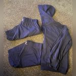 NWOT Missguided Hoodie, Shorts, and Biker Shorts Set Blue Size 14 Photo 0