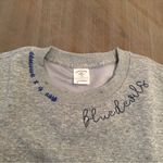 Embroidered Duke Blue Devils Grey Sweatshirt Gray Size L Photo 1