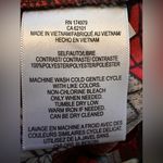 BCBG MaxAzria Womens Geometric Print Wrap Top Multicolor Polyester NWOT Photo 4