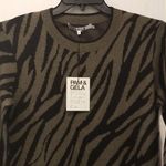 Pam & Gela ππ Zebra Silk-Blend Sweaterdress M NWT Photo 9