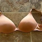 SKIMS Wireless Form Push-up Plunge Bra Ochre 32DD Photo 1