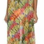 Trina Turk Swim Cover-Up Maxi Dress ~ Polynesia Palms - Sheer Size Small Photo 0