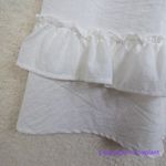 Eloquii off white smocked bodice dress smocked, tiered, size 18 Photo 3