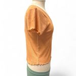 True Craft Orange Ruched Crop Y2K, Skater Girl Style Photo 1