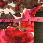 Talbots  Womens Cardigan Sweater Floral Print Button Up Knit Top Size L Feminine Photo 6