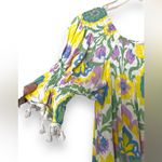 Piyama Drift Floral Tassel Swimsuit Cover Up Yellow Size undefined Photo 2