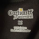 Carhartt  1/4 Button Thermal Hoodie size Medium Photo 8
