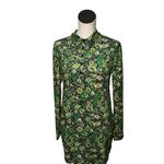ZARA NWT  Printed  Floral  Tunic Top or Mini Shirt Rugby Dress  Bloggers Fave Photo 5