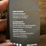 Under Armour  High Support Sports Bra Graphic Print Crisscross Back Olive Green M Photo 13