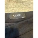 Cider Women's Black Wrap Skort 1XL Casual Front Slit Photo 2