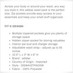 adidas Originals For All Waist Pack Photo 5