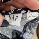 Gap Dark Blue Floral Summer Dress Photo 4