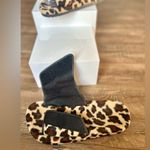 Hard Rock Vintage  Hotel Cheetah Print Fuzzy Slide Slippers Photo 3
