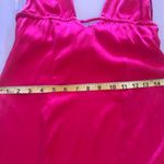 Elegant Pink Satin Slip Dress zeliha Xara mini dress size S Photo 8